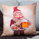 Ver imagem 6 de Kit com 4 Capas para Almofadas Natalinas Noéis Dispostos