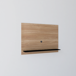 Painel para TV até 50 Polegadas 1 Prateleira Columbia Espresso Móveis - 2