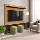 Ver imagem 1 de Painel para TV até 50 Polegadas 1 Prateleira Columbia Espresso Móveis