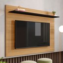 Ver imagem 4 de Painel para TV até 50 Polegadas 130CMX91CM 1 Prateleira Columbia Espresso Móveis Marrom