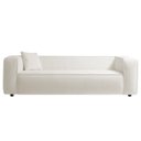 Ver imagem 6 de Sofá 2 Lugares 160cm Orgânico Luxo Recepção Cecília Bouclé - Amarena Móveis