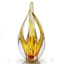 Ver imagem 1 de Escultura em Cristal Murano Âmbar 33cm - São Marcos