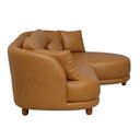 Ver mais imagens de Sofá 05 Lugares 330cm Arizona com Chaise Esquerdo Corano Caramelo - Nexta Casa