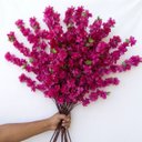Ver imagem 5 de Kit 15 Hastes Flor de Cerejeira Artificial 125cm Decoração Realista e Elegante