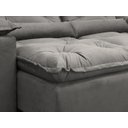 Ver imagem 7 de Sofá 2 Lugares Retrátil e Reclinável 1,80 Metros Alpoim Estofados Cinza 202 Athenas