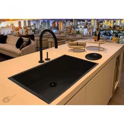 Cuba Cozinha Gourmet Aço Inox Quadrada 60 Cm - 3