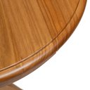 Ver mais imagens de Mesa Lateral Redonda Madeira Maciça Aconchego Artemobili Marrom
