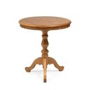 Ver imagem 3 de Mesa Lateral Redonda Madeira Maciça Aconchego Artemobili Marrom