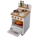 Ver imagem 6 de Fogão Infantil de Madeira Branco Fabrink