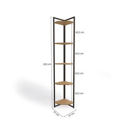 Torre de Canto 5 Prateleiras - 5