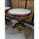Ver imagem 1 de Mesa Auxiliar 80cm Redondo Bronze Guirlandas Europeu Formosa