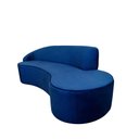 Ver imagem 2 de Sofá Curvo Infinity 2,10 Veludo Royal Braço Esquerdo - Larbelle