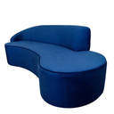 Ver imagem 5 de Sofá Curvo Infinity 2,10 Veludo Royal Braço Esquerdo - Larbelle
