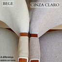 Ver imagem 5 de Kit 6 Poltronas de Jantar em Linho Marfim Design Elegante & Confortáveis