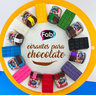 Corante Em Pó Verde Para Chocolate Fab Bolos Doces - 3