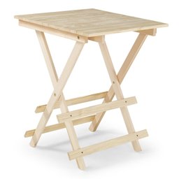 Mesa Dobrável em Madeira Maciça Espresso Móveis - 1