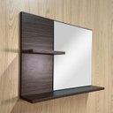 Ver imagem 6 de Gaam Imperial 500 Conjunto Gabinete Banheiro Suspenso com Cuba Duratec e Espelho