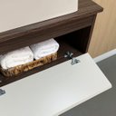 Ver imagem 7 de Gaam Imperial 500 Conjunto Gabinete Banheiro Suspenso com Cuba Duratec e Espelho