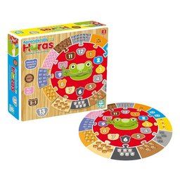 Jogo Aprendendo As Horas 13 Peças - Nig Brinquedos - 2