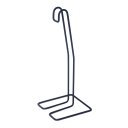 Ver imagem 3 de Porta Rolo Simples Preto para Barra e Bancada 120x295x120mm