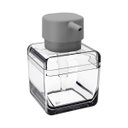 Ver imagem 1 de Porta Sabonete Líquido Coza Cube 330 Ml Cristal