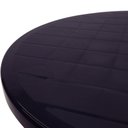 Ver imagem 4 de Mesa Tramontina Plástica Preta 89x72cm Polipropileno Cassino Summa Uso Externo Desmontável