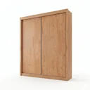 Ver imagem 3 de Guarda-Roupa Solteiro 2 Portas de Correr 4 Gavetas 100% MDF Zurique Amêndoa Off-White
