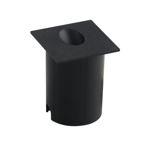 Balizador Embutir Fery Quadrado 2,4w 3000k Ip65 Preto-nordecor