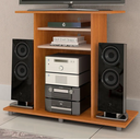 Ver imagem 1 de Rack Cipó para Tv até 32" Jcm Movelaria - Cinamomo/off