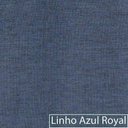 Ver imagem 5 de Kit Sofá 3 Lugares 180cm e 2 Poltronas Orgânica Luxo Recepção Amore Linho Adj Decor Azul Royal