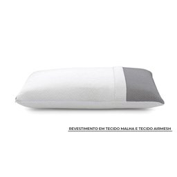 Travesseiro Nasa Alto Herval Air Puff Space, Espuma Viscoelástica, 64x42 Cm - 3