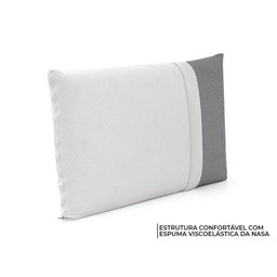 Travesseiro Nasa Alto Herval Air Puff Space, Espuma Viscoelástica, 64x42 Cm - 4
