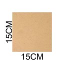 Ver imagem 3 de Chapa Mdf Branco 3mm Placa 15x15 Cm para Artesanato Adesivo 30 Unidades