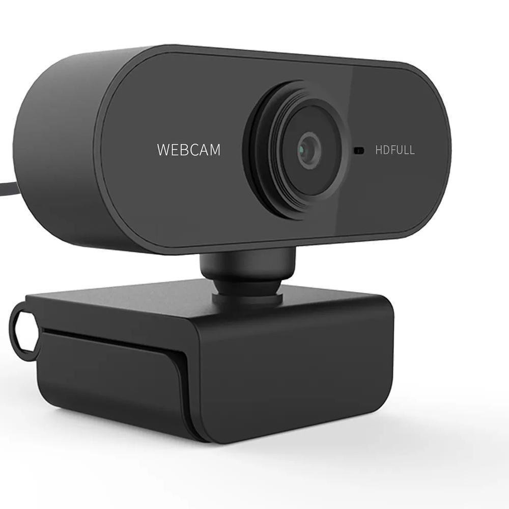 cam Full Hd 1080P Usb Mini Com Microfone Plug And Play MadeiraMadeira