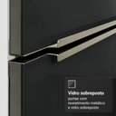 Ver imagem 7 de Balcão Porta-Temperos 20 cm 1 Porta Branco/Preto Lux Madesa