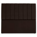 Ver imagem 5 de Cabeceira Queen 160 Cm com Frame Dalia Suede Marrom Artte