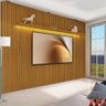 Painel Home Ripado Grande Tv até 85 Polegadas com Led Naturale Notório Jm Móveis - 1