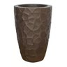 Vaso Decorativo para Plantas Coluna Pedra Tamanho M:Marrom - 2