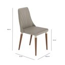 Ver imagem 5 de Conjunto de Jantar Mesa c/Vidro 1,60 Addar 6 Cadeiras Loren - Fendi