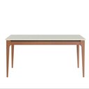 Ver imagem 4 de Conjunto de Jantar Mesa c/Vidro 1,60 Addar 6 Cadeiras Loren - Fendi