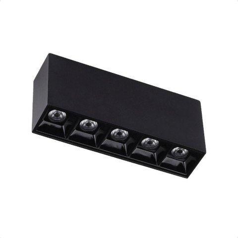 Spot de Led Sobrepor Taschibra Arch Pontual 10w 2700k Bivolt Preto