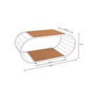 Ver imagem 4 de Mesa de Centro Desk Canela/branco