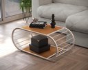 Ver imagem 1 de Mesa de Centro Desk Canela/branco