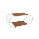 Ver imagem 2 de Mesa de Centro Desk Canela/branco