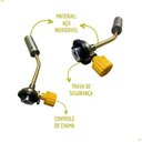 Ver imagem 2 de Maçarico Portátil com Regulagem de Chama Acendimento Automático Ideal para Culinária e Solda