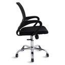 Ver imagem 2 de Cadeira de Escritório Mesh Diretor Giratoria New Java - Preto