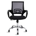 Ver imagem 3 de Cadeira de Escritório Mesh Diretor Giratoria New Java - Preto