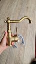 Ver imagem 4 de Torneira Super Luxo Vintage Bronze Antigo Retrô Monocomando