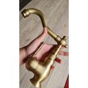 Ver imagem 3 de Torneira Super Luxo Vintage Bronze Antigo Retrô Monocomando