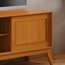 Ver imagem 5 de Rack para TV até 55 Polegadas MDF 180cm Porta Deslizante King Marrom Cedro